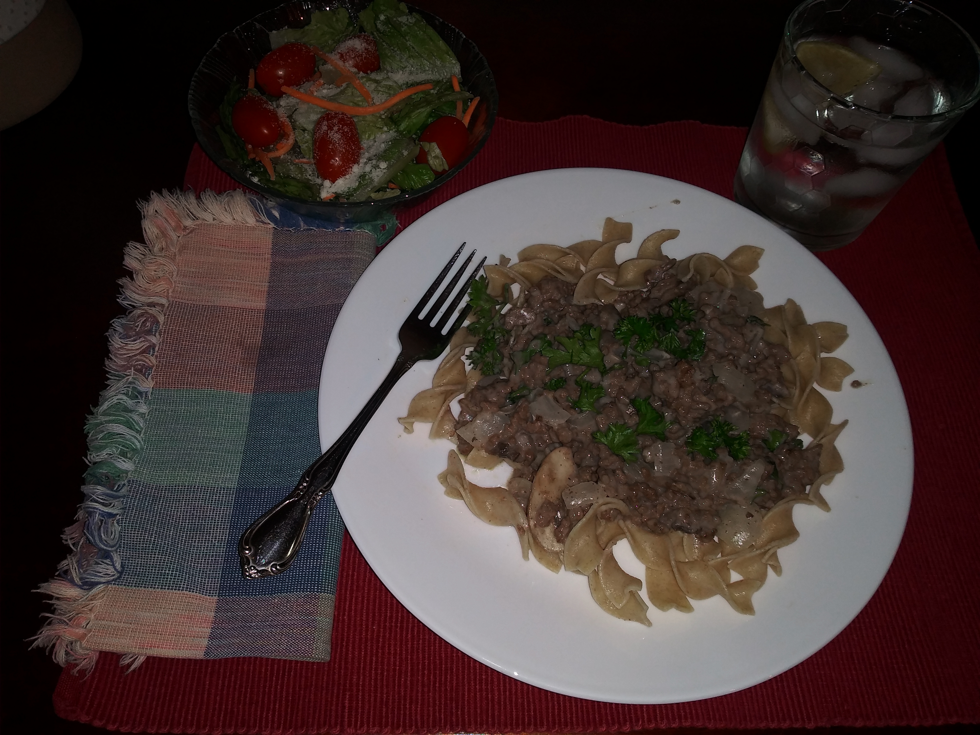 Beef Stroganoff