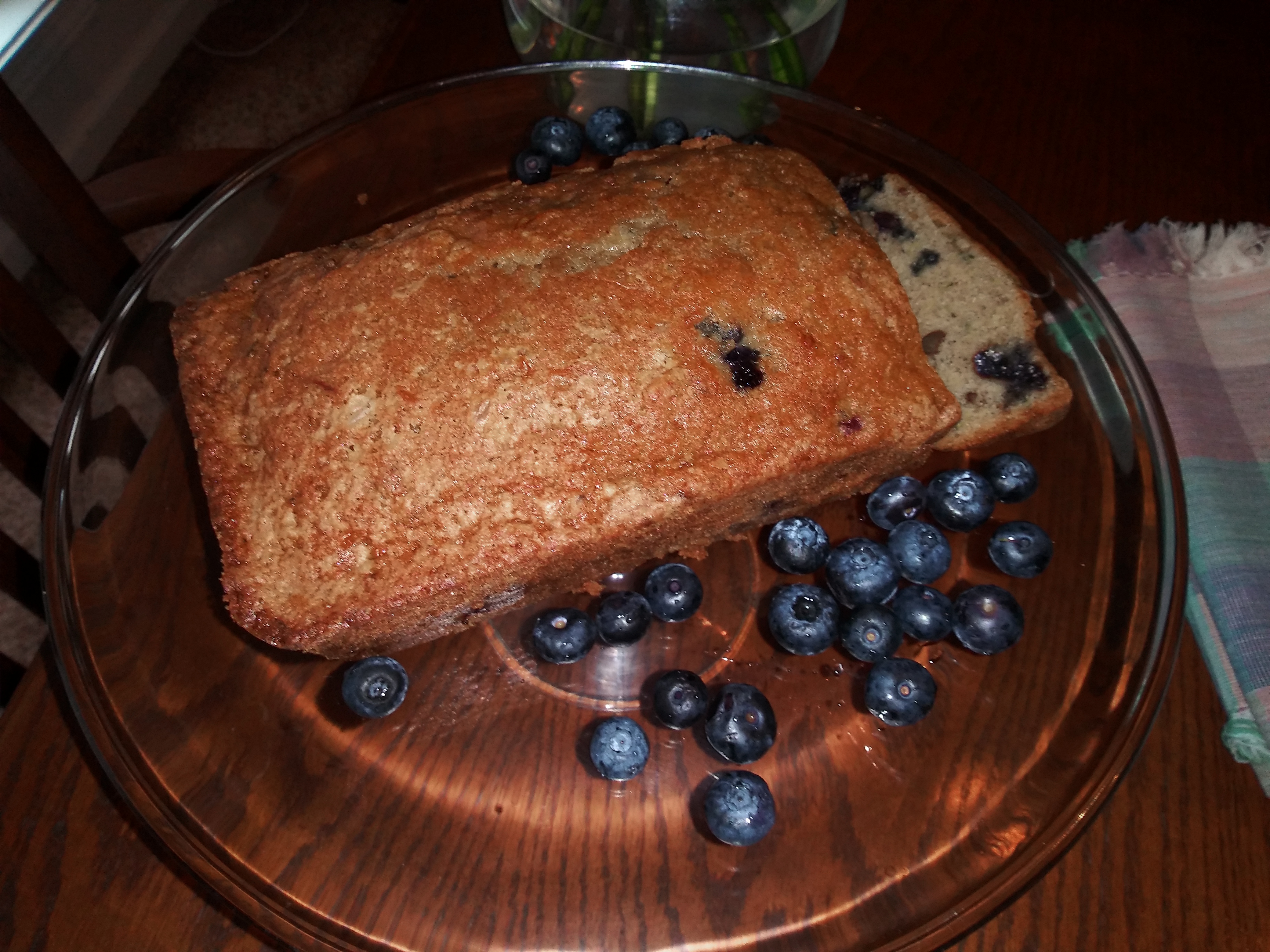 Blueberry Lemon Zucchini Bread