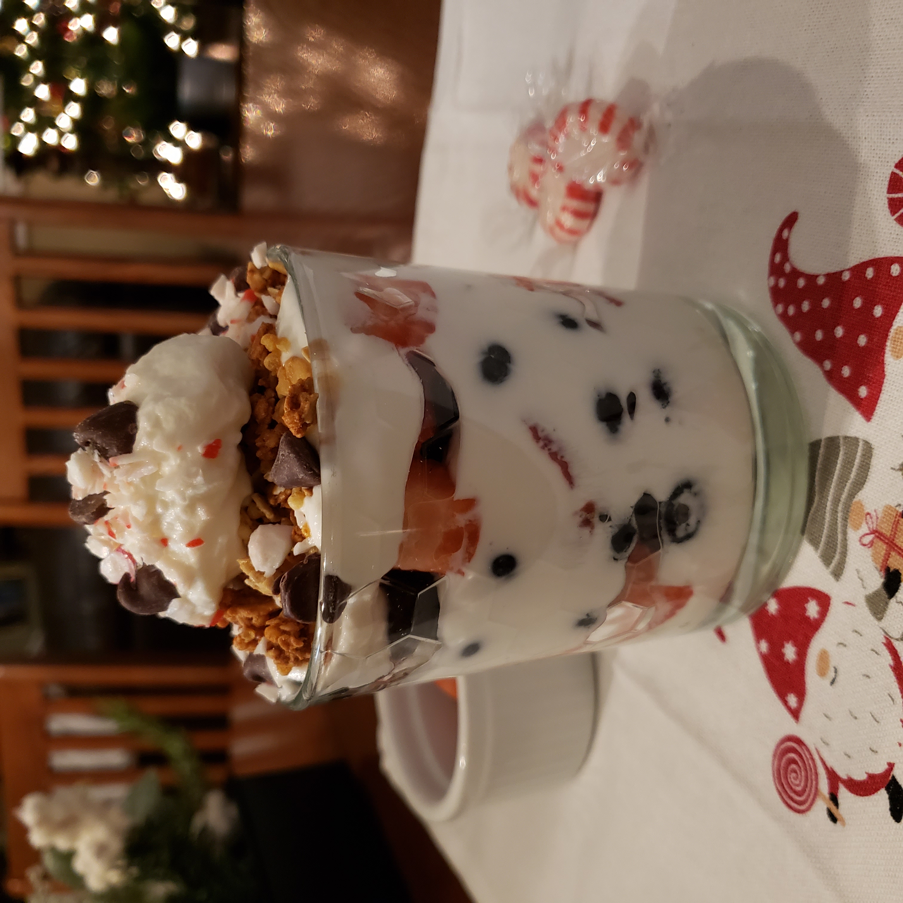 Holiday Yogurt Parfait