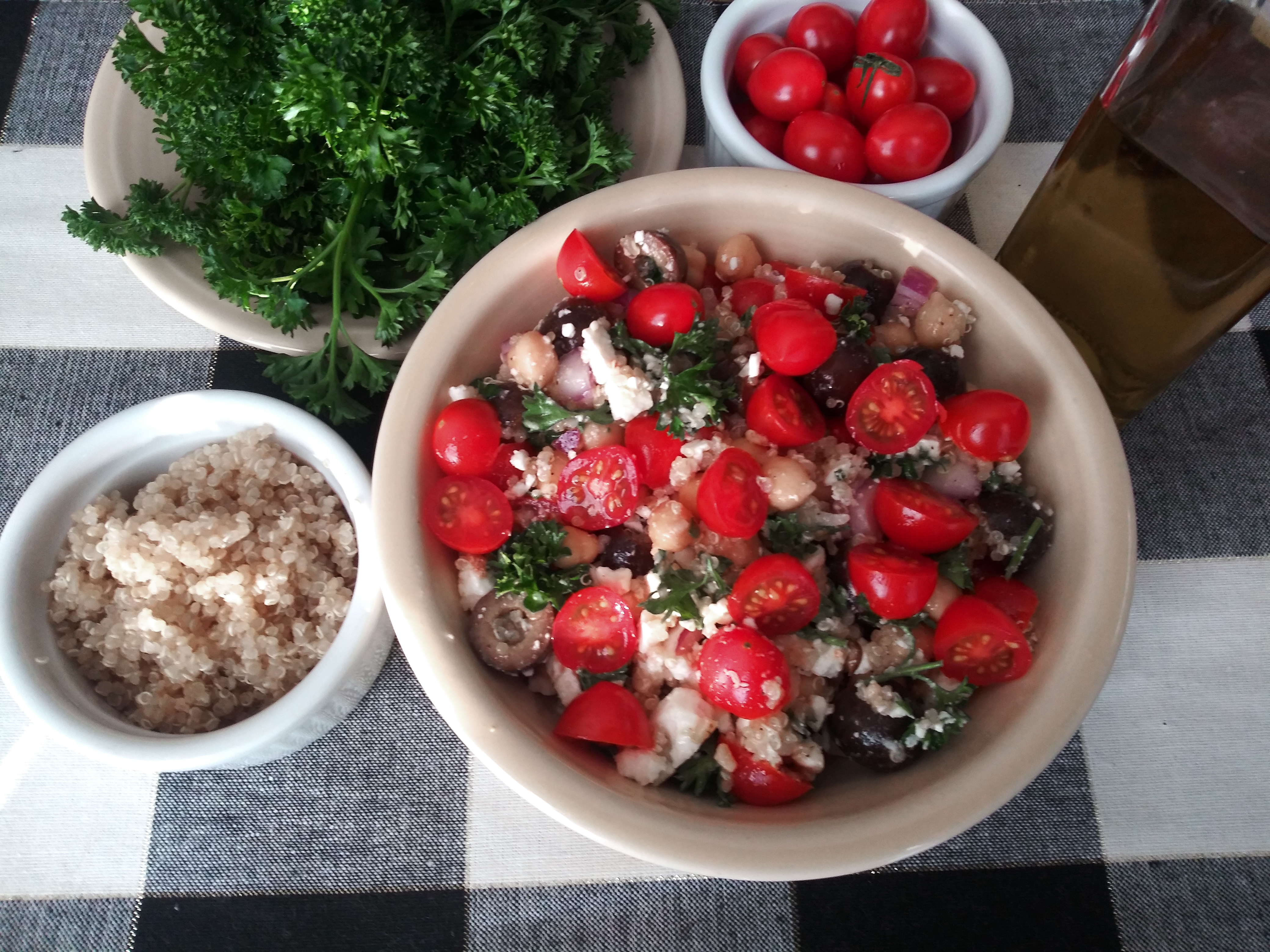 Mediterranean  Quinoa  Salad